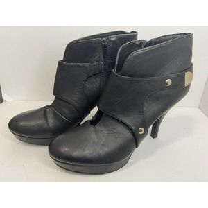 Unlisted Kenneth Cole Reaction Black Booties Size 10M
